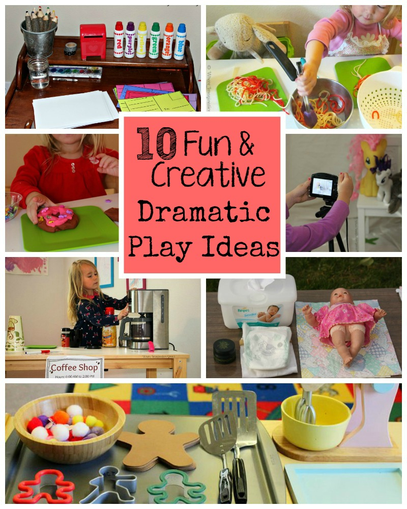 10 Fun &amp;amp; Creative Dramatic Play Ideas For Preschoolers