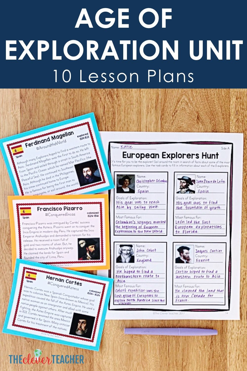 10 Interactive Age Of Exploration Lesson Plans For Middle