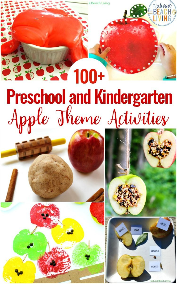 100+ Preschool Theme Apple Activities And Lesson Plans
