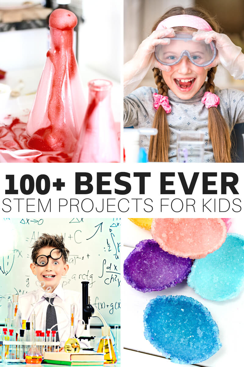 100+ Stem Projects For Kids (With Free Cheat Sheets)