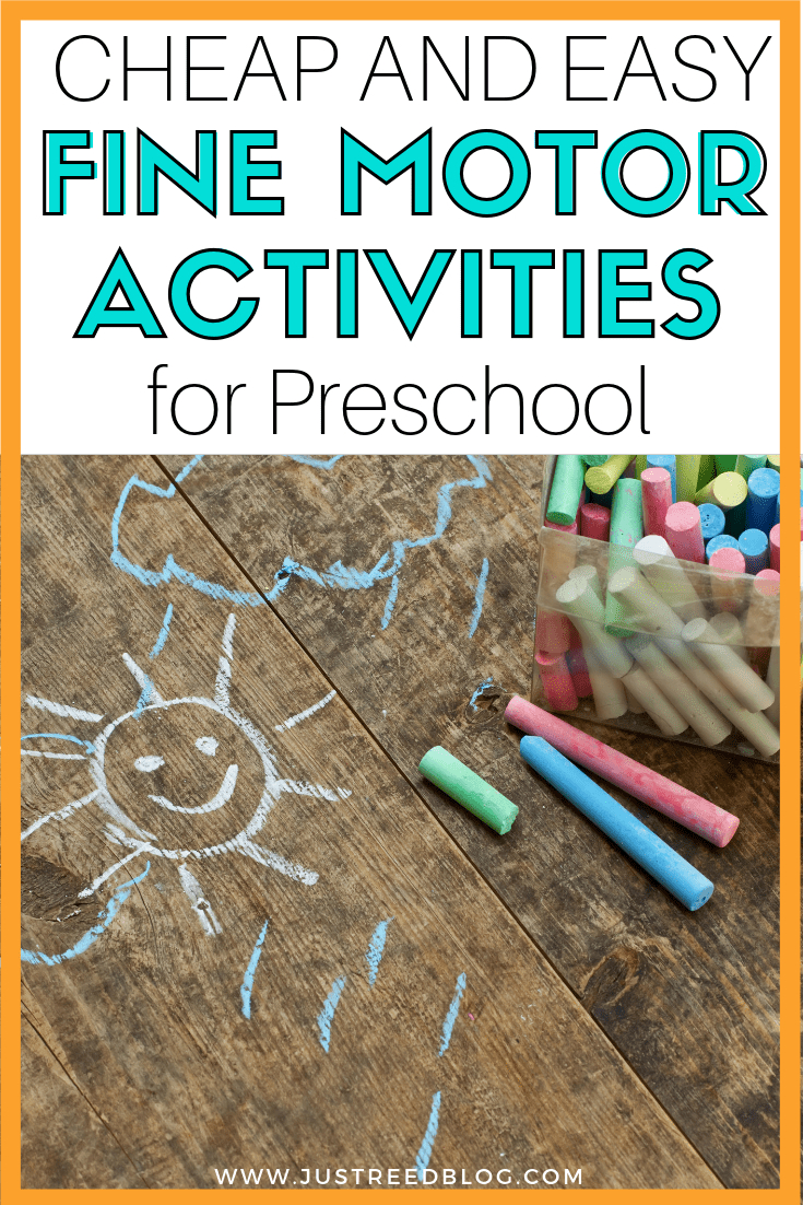 11 Cheap And Easy Fine Motor Activities For Preschoolers