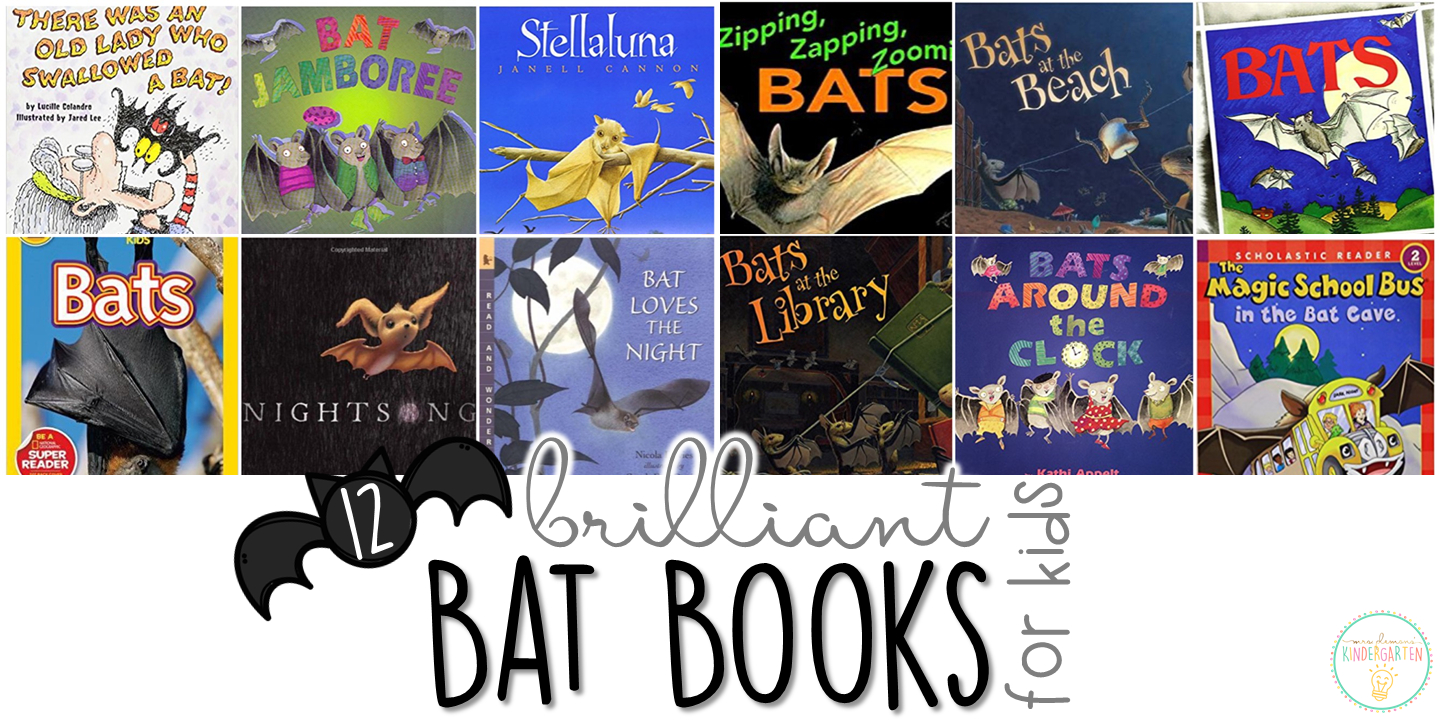 12 Brilliant Bat Books For Kids {With Teaching Ideas!} - Mrs