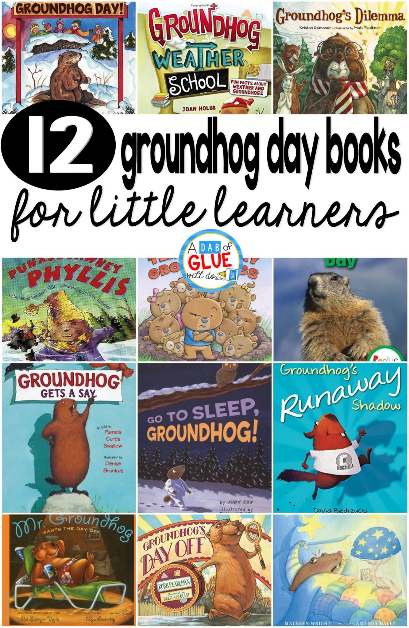 12 Groundhog Day Books For Little Learners -