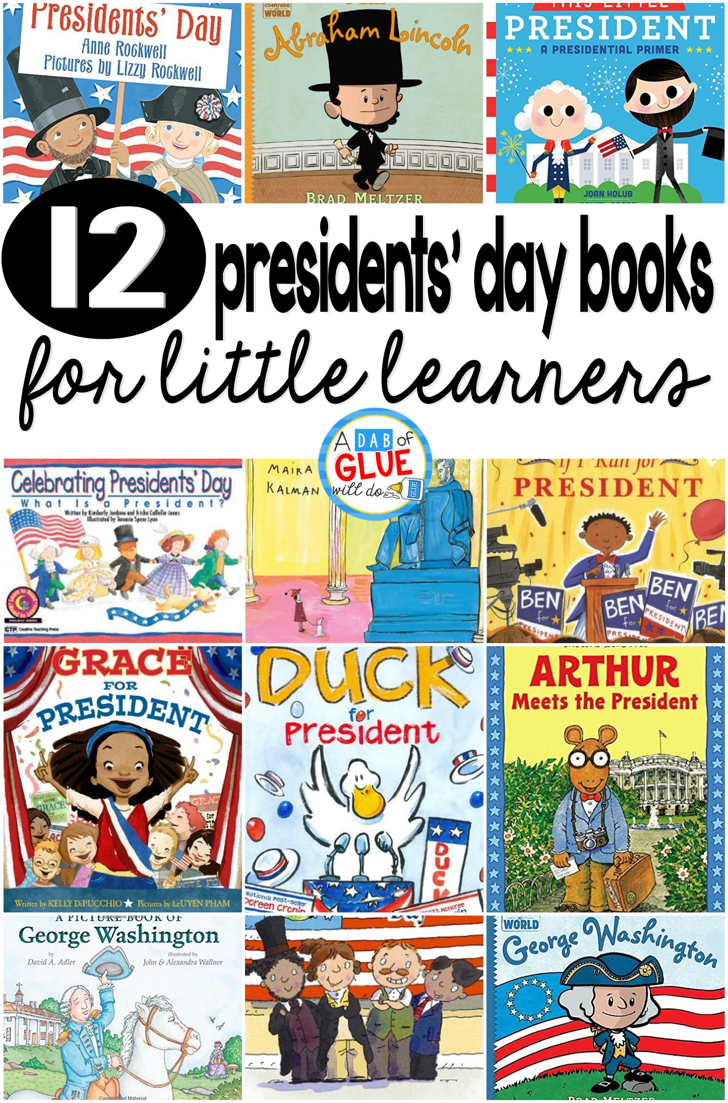 12 Presidents&amp;#039; Day Books For Little Learners -