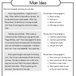 15 Best Images Of Main Idea Supporting Detail Worksheets