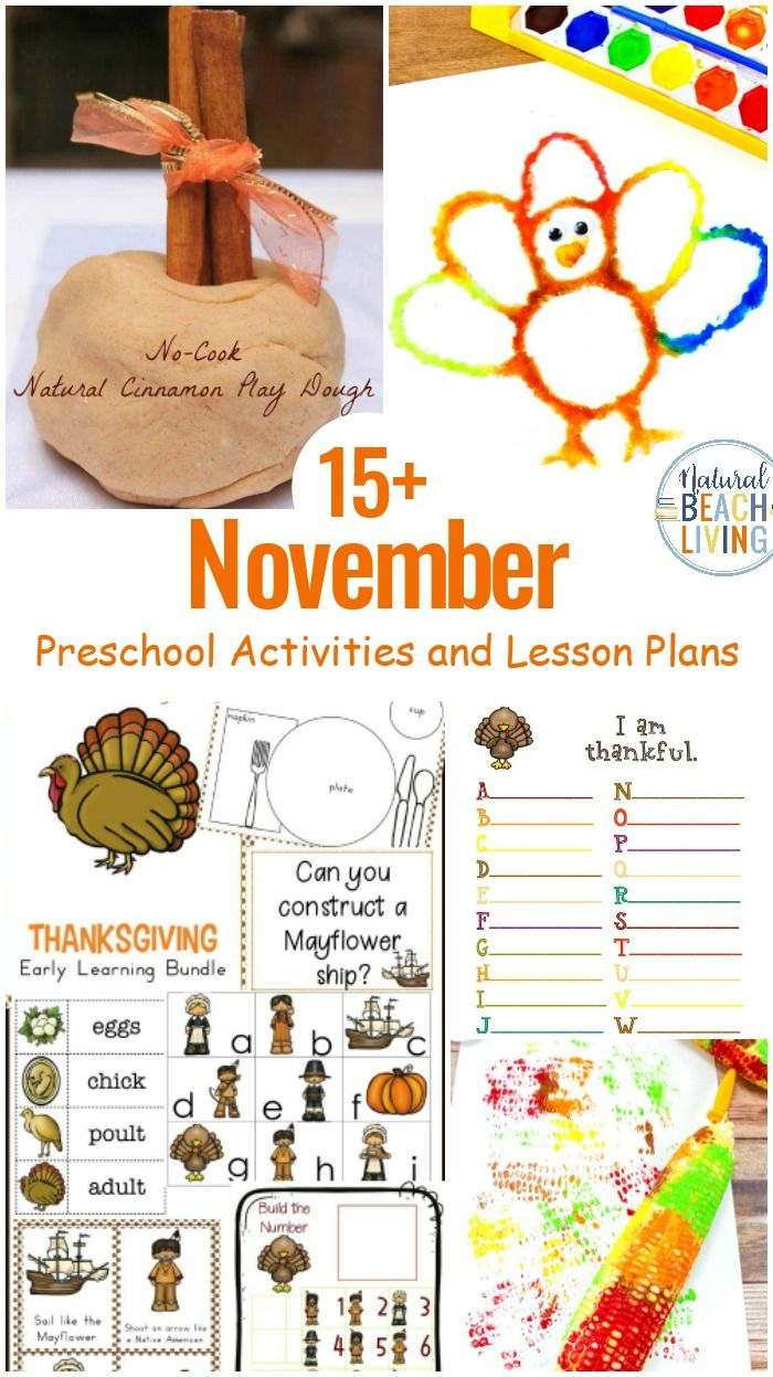 15+ November Preschool Themes With Lesson Plans And