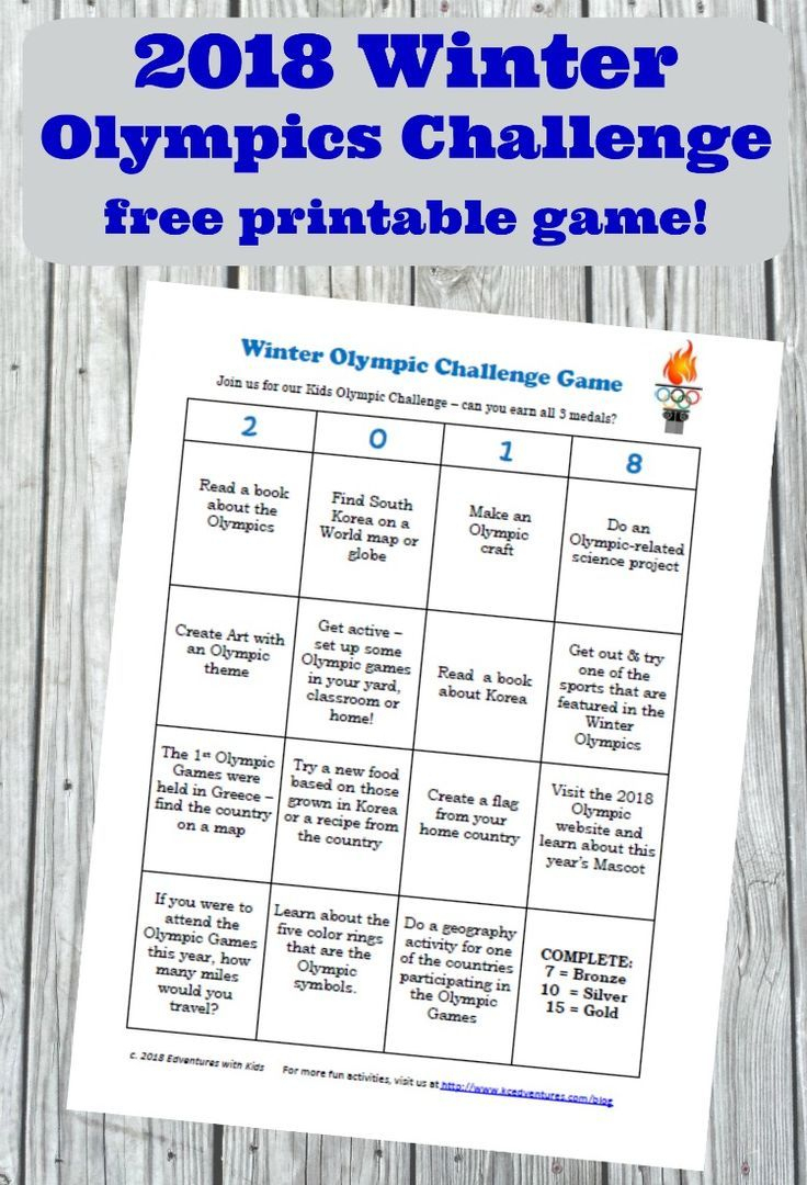 15 Winter Olympic Activities &amp;amp; Lesson Plan Ideas (Free