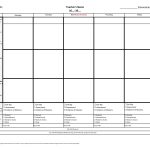 1St First Grade Common Core Weekly Lesson Plan Template W/ Drop Down Lists