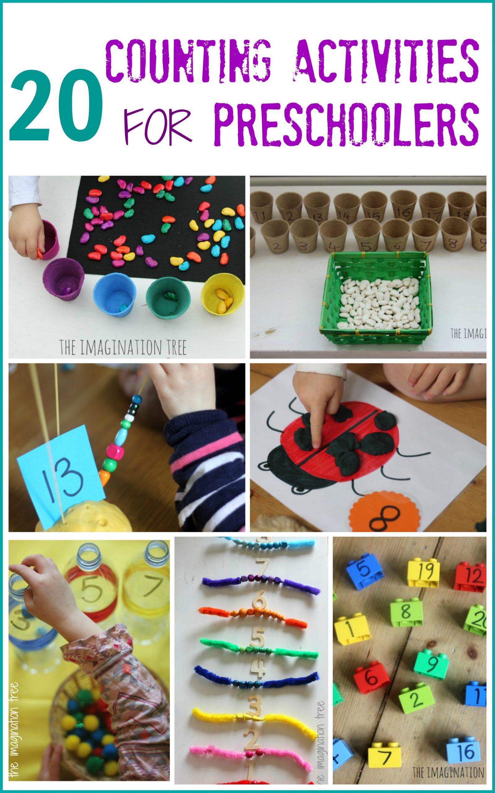 20 Counting Activities For Preschoolers - The Imagination Tree