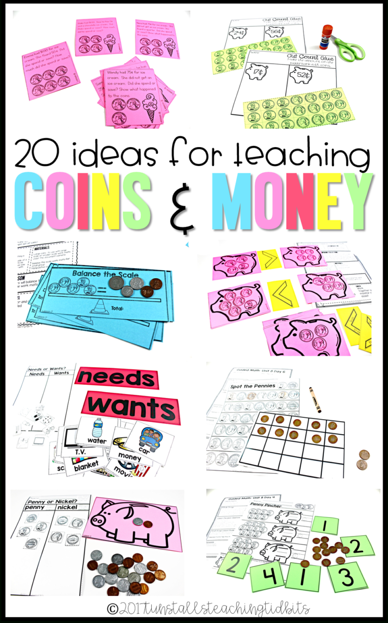 20 Ideas For Teaching Coins - Tunstall&amp;#039;s Teaching Tidbits