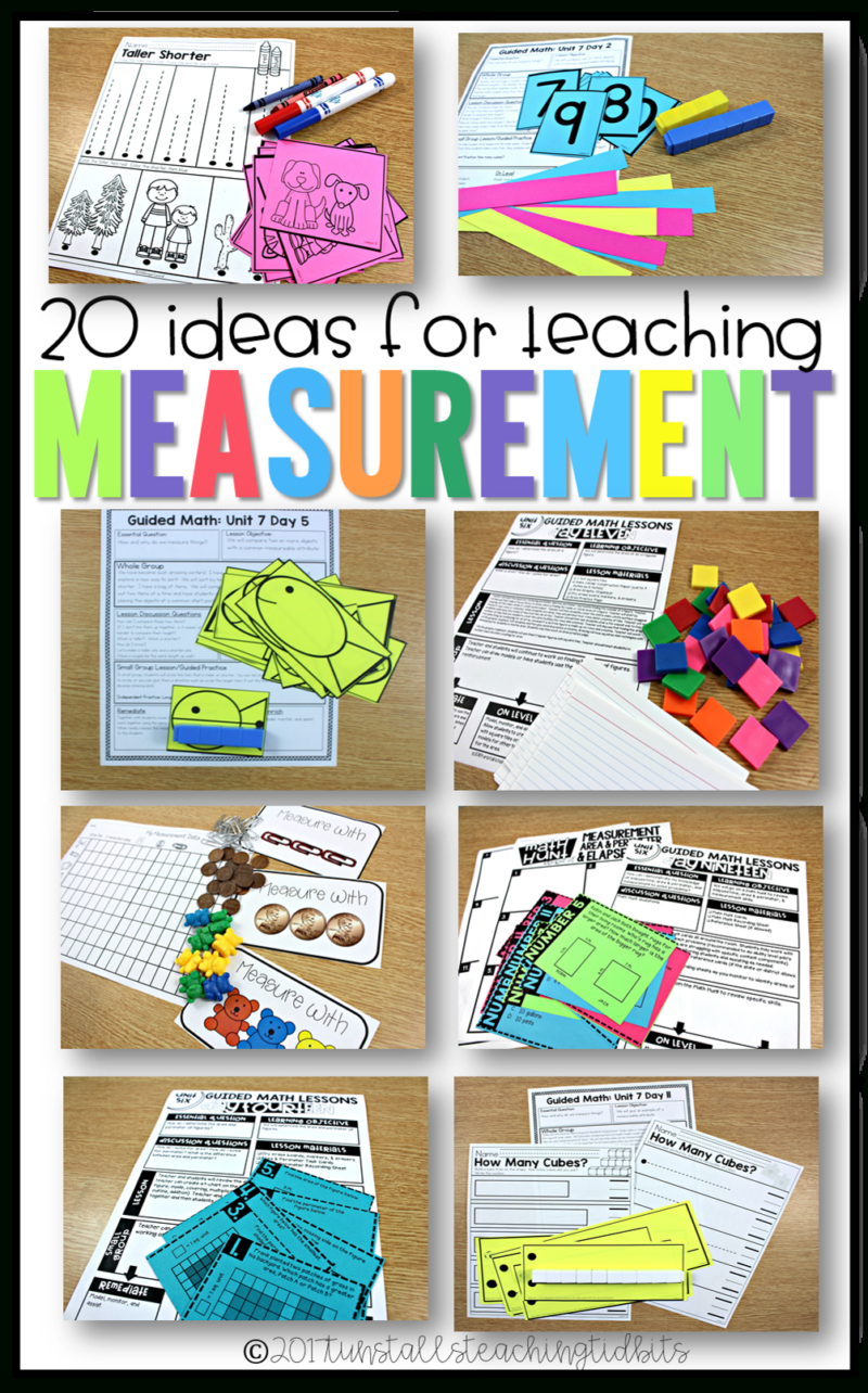 20 Ideas For Teaching Measurement - Tunstall&amp;#039;s Teaching Tidbits