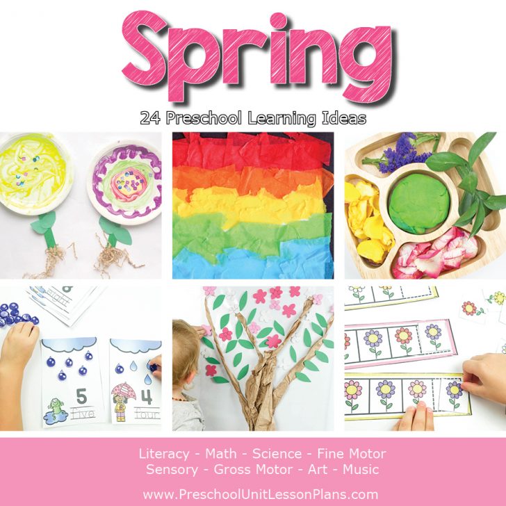 Spring Theme Preschool Lesson Plans - Lesson Plans Learning
