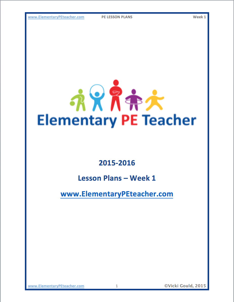 2015-2016 Pe Lesson Plans! Fun Games, Relays, Fitness