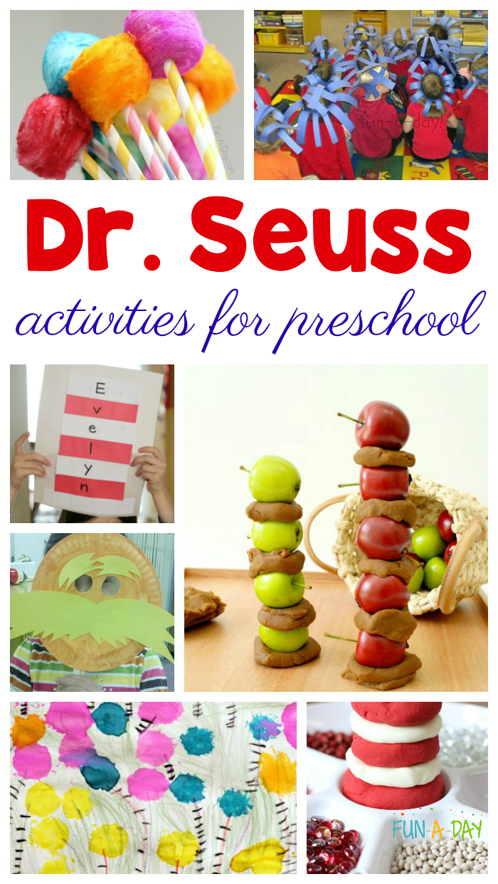25+ Dr. Seuss Activities Perfect For A Preschool Dr. Seuss Theme