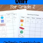2D & 3D Shapes Unit (Grade 2) | Ontario Curriculum, 2Nd