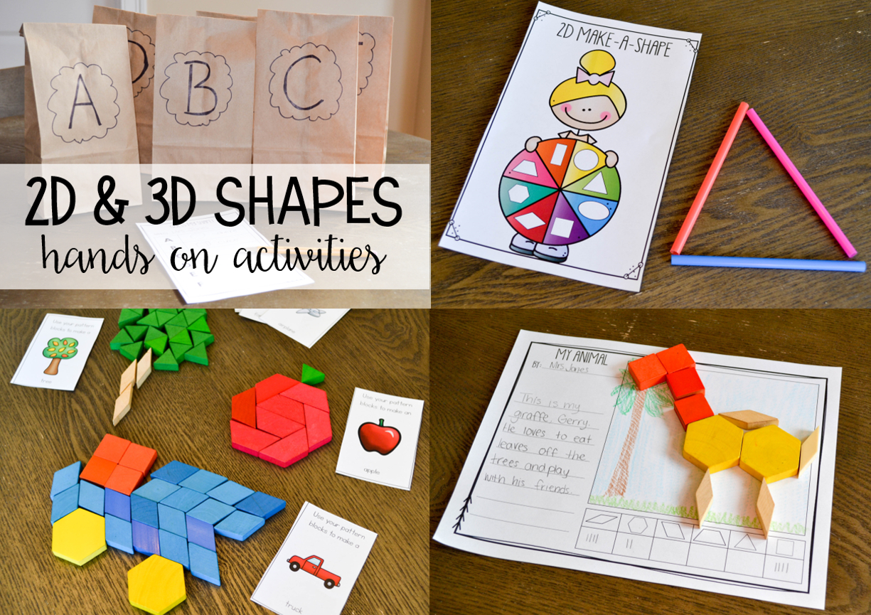 2D And 3D Shape Activities! - Susan Jones