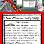 3 Types Of Volcanoes Reading Passages | Volcano Activities