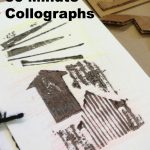 30 Minute Collograph Lesson Plan From San Diego's New