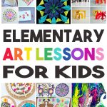 36 Elementary Art Lessons For Kids   Happiness Is Homemade