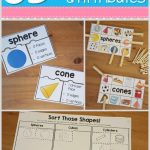 3D Shapes & Attributes (Hands On Math Centers) | Math