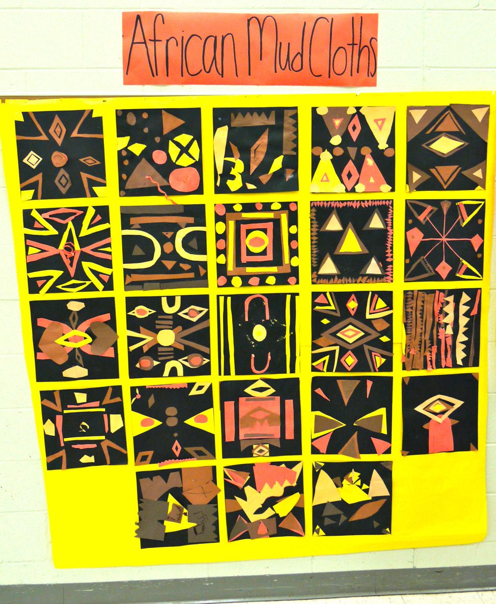 3Rd Grade African Mudcloths | African Art Projects, African