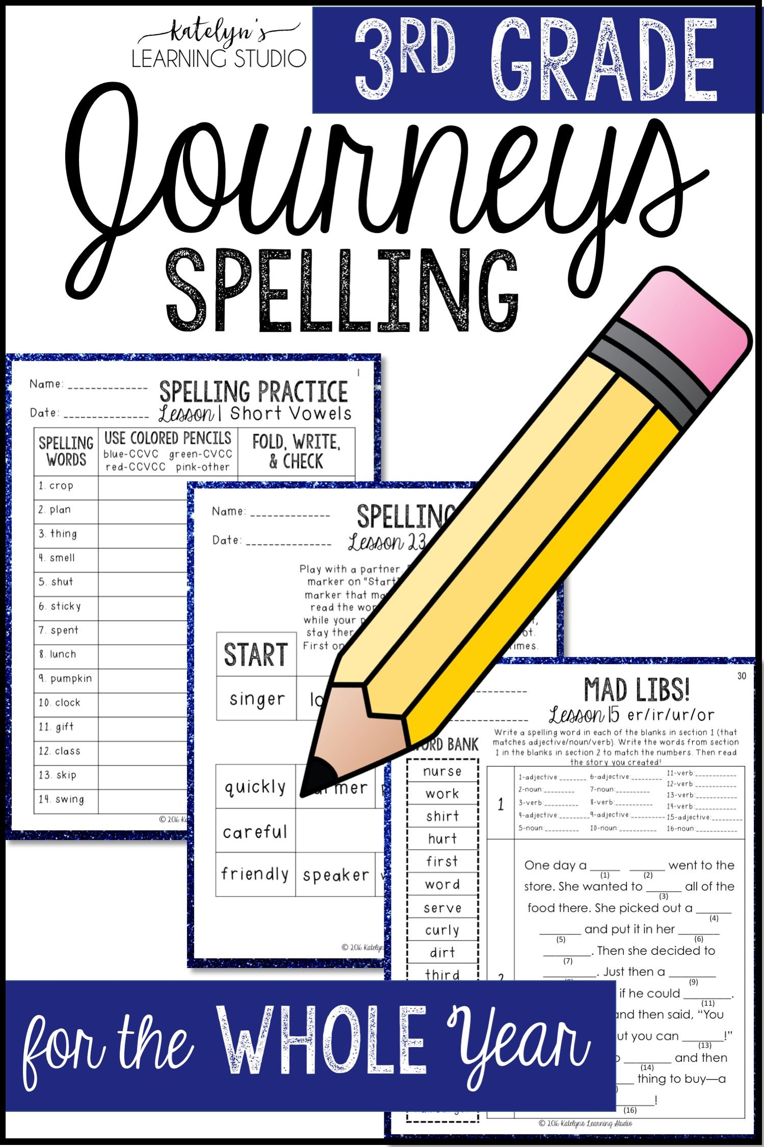 3Rd Grade Journeys Spelling Activities | Grade Spelling, 3Rd