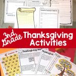 3Rd Grade Thanksgiving Activities: Thankful In Third 3Rd