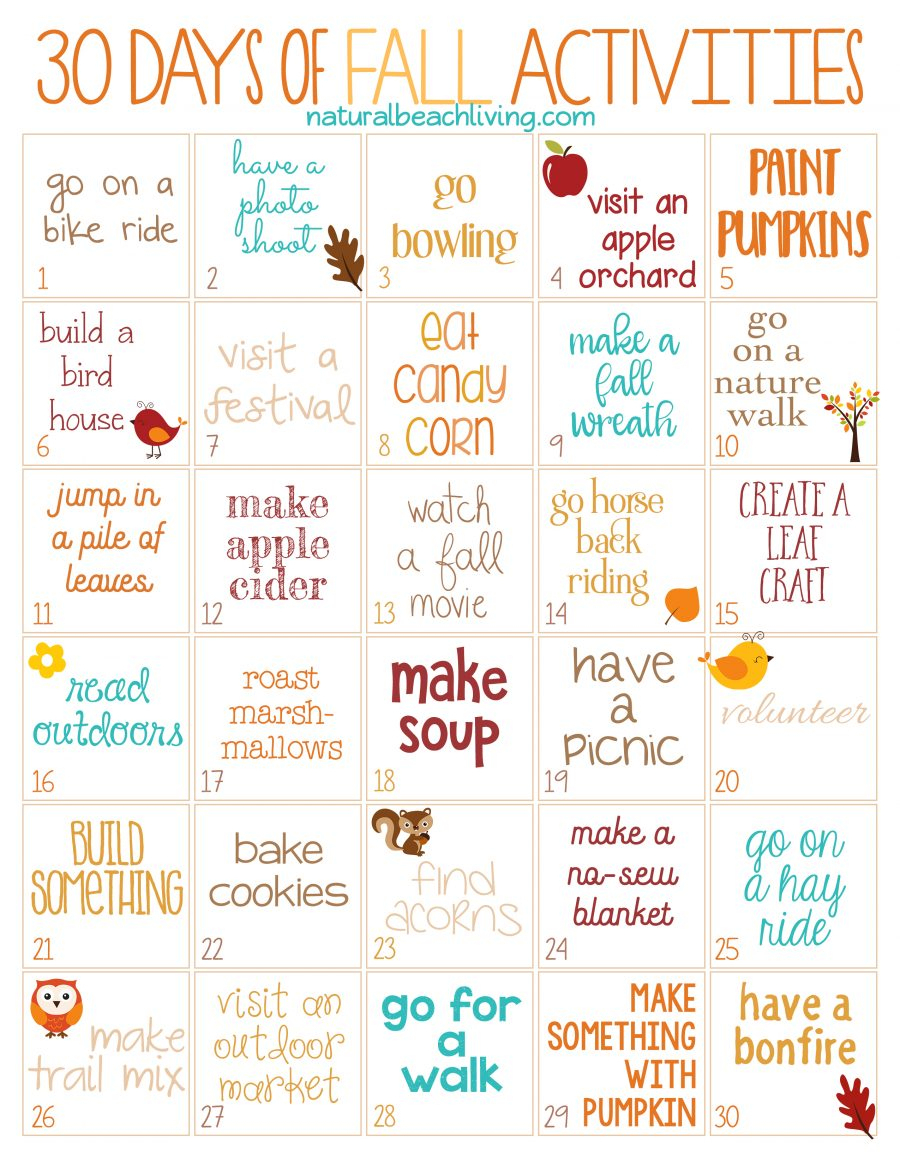 40+ Best Fall Preschool Themes And Activities - Natural