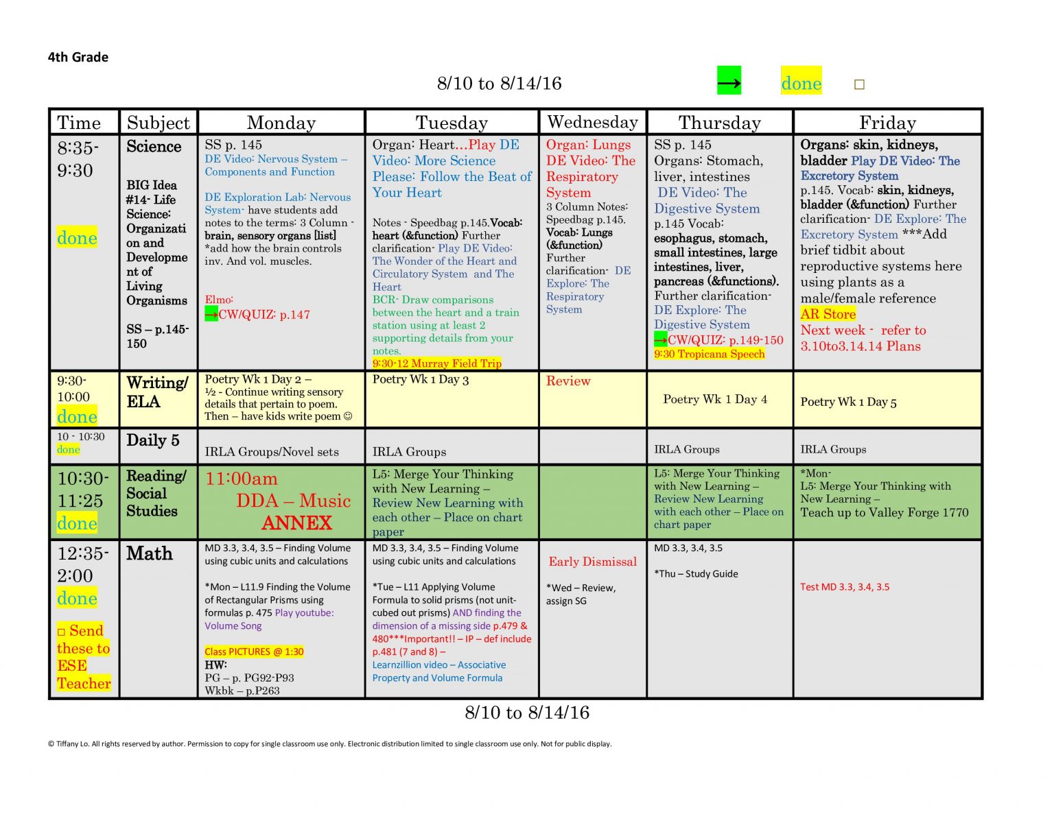 4th Grade Computer Lesson Plans - Lesson Plans Learning
