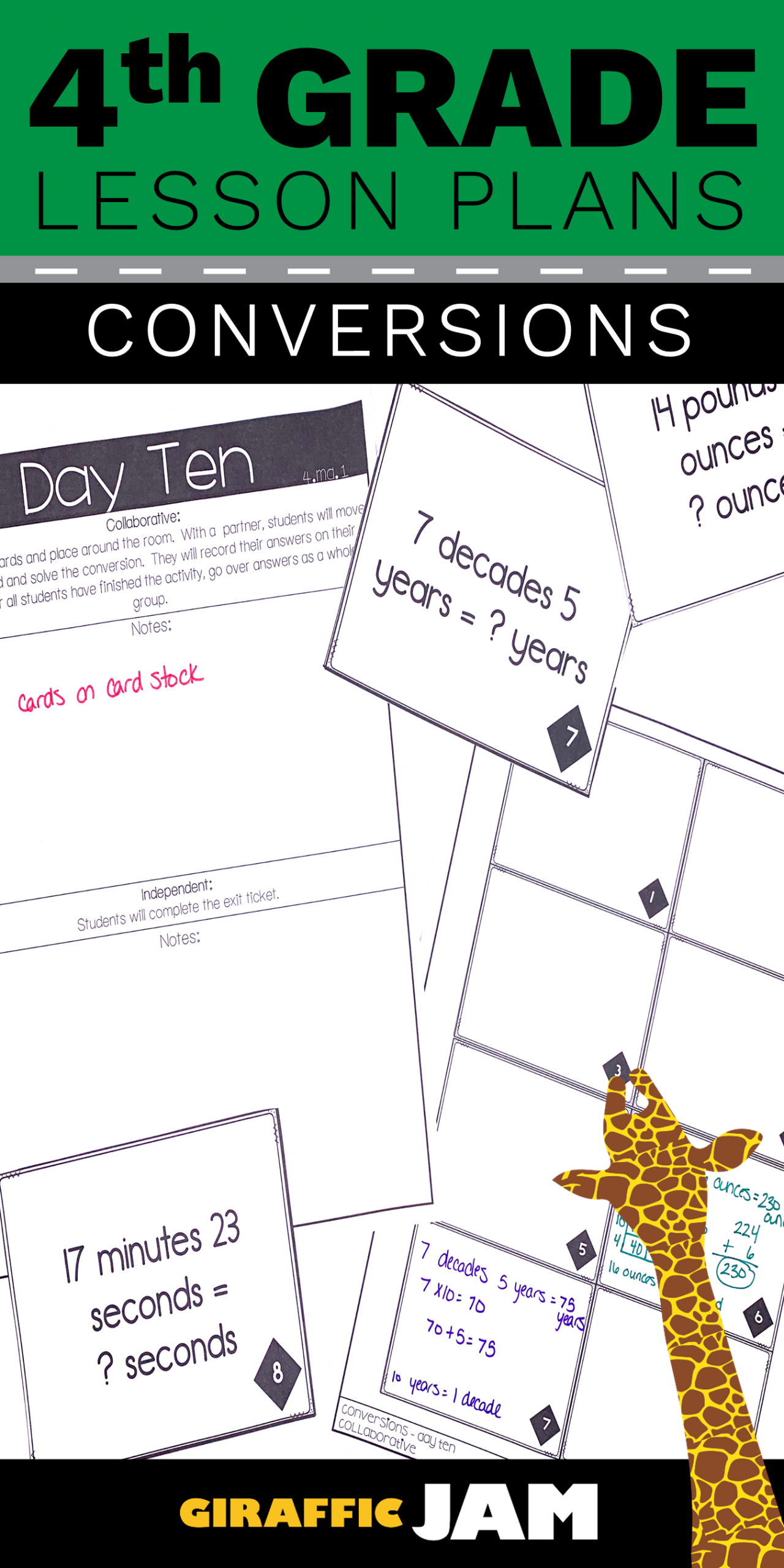 4Th Grade Converting Measurements Lesson Plans 4.md.1