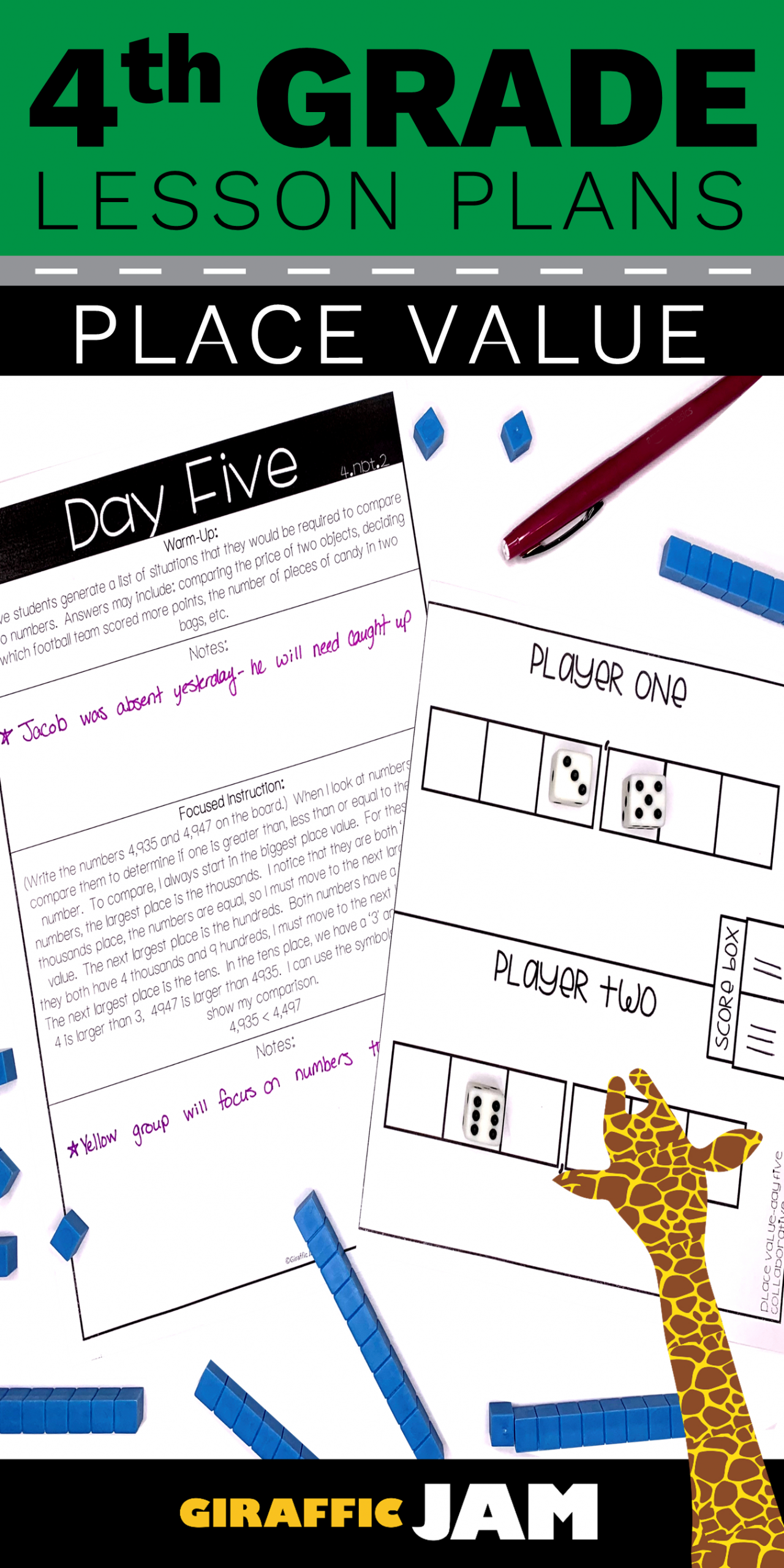 4Th Grade Math Place Value Lesson Plans | Lesson Plans, Math