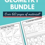 5Th Grade Geometry Bundle, 8 Day 5Th Grade Geometry Unit In