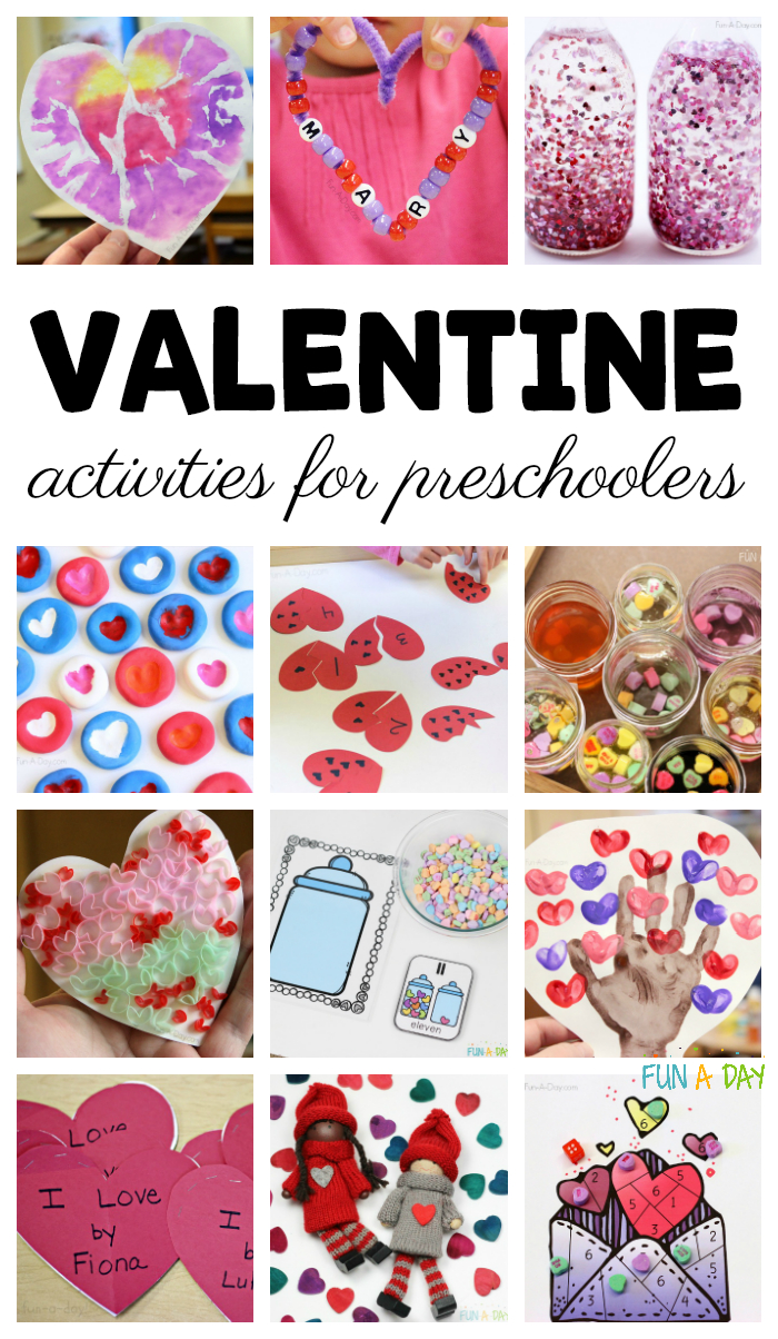 60+ Valentine Activities For Preschoolers To Make And Do