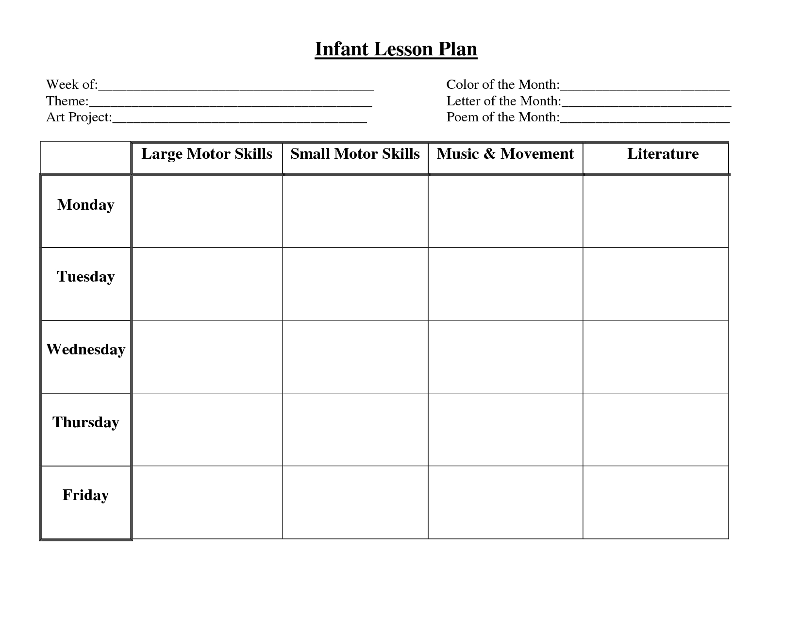 91 Best Lesson Plan Forms Images | Lesson Plan Templates
