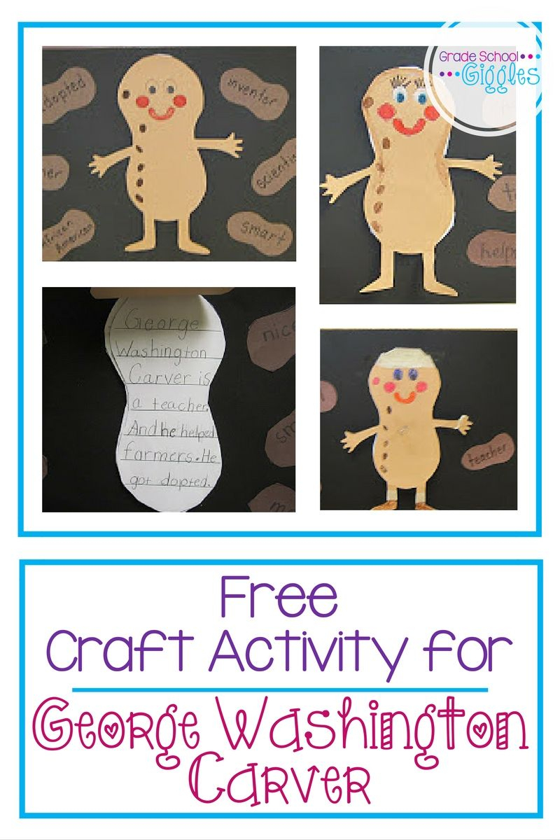 A Craftivity Project For George Washington Carver | Black