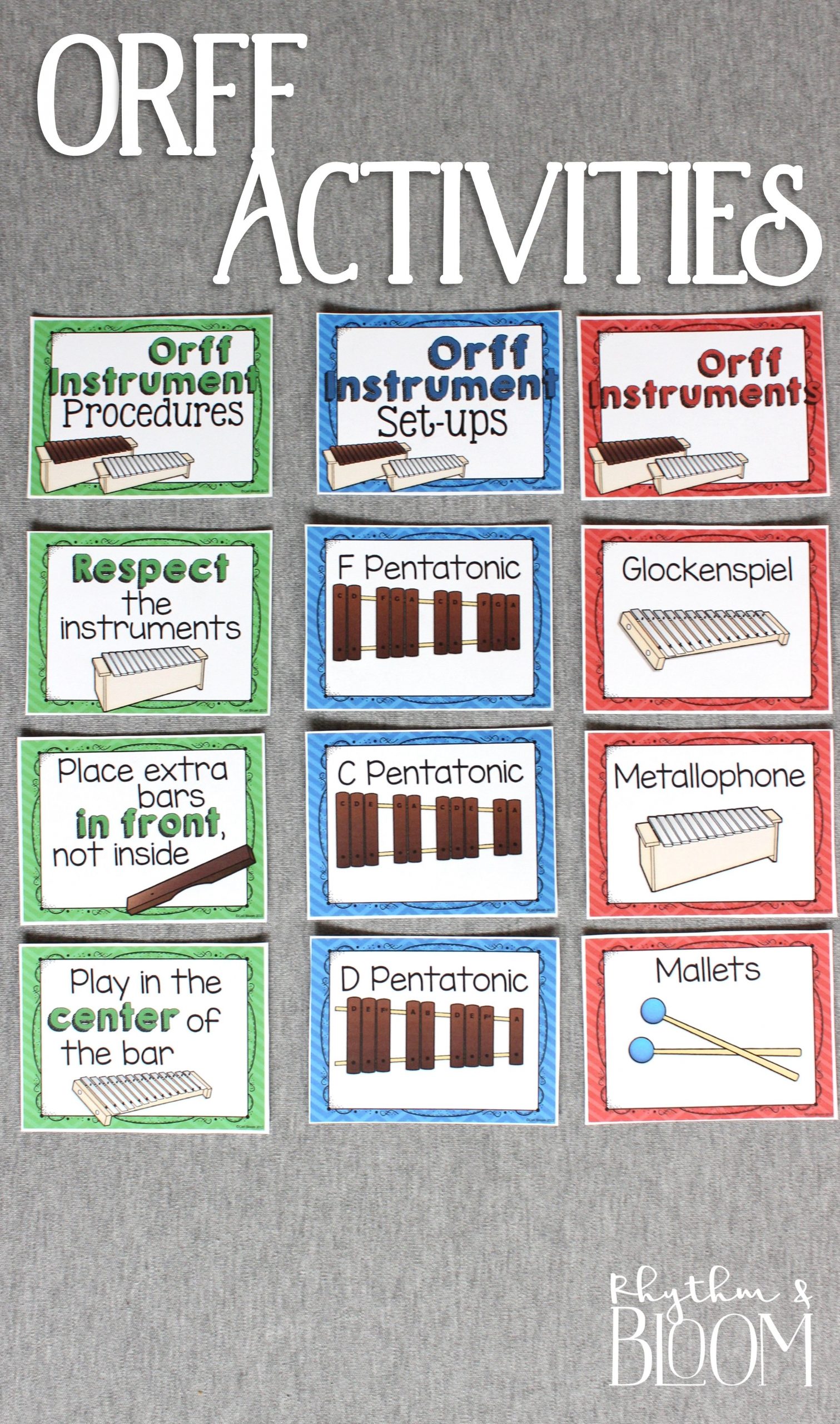 A Huge Collection Of Orff Activities, Orff Arrangments, And
