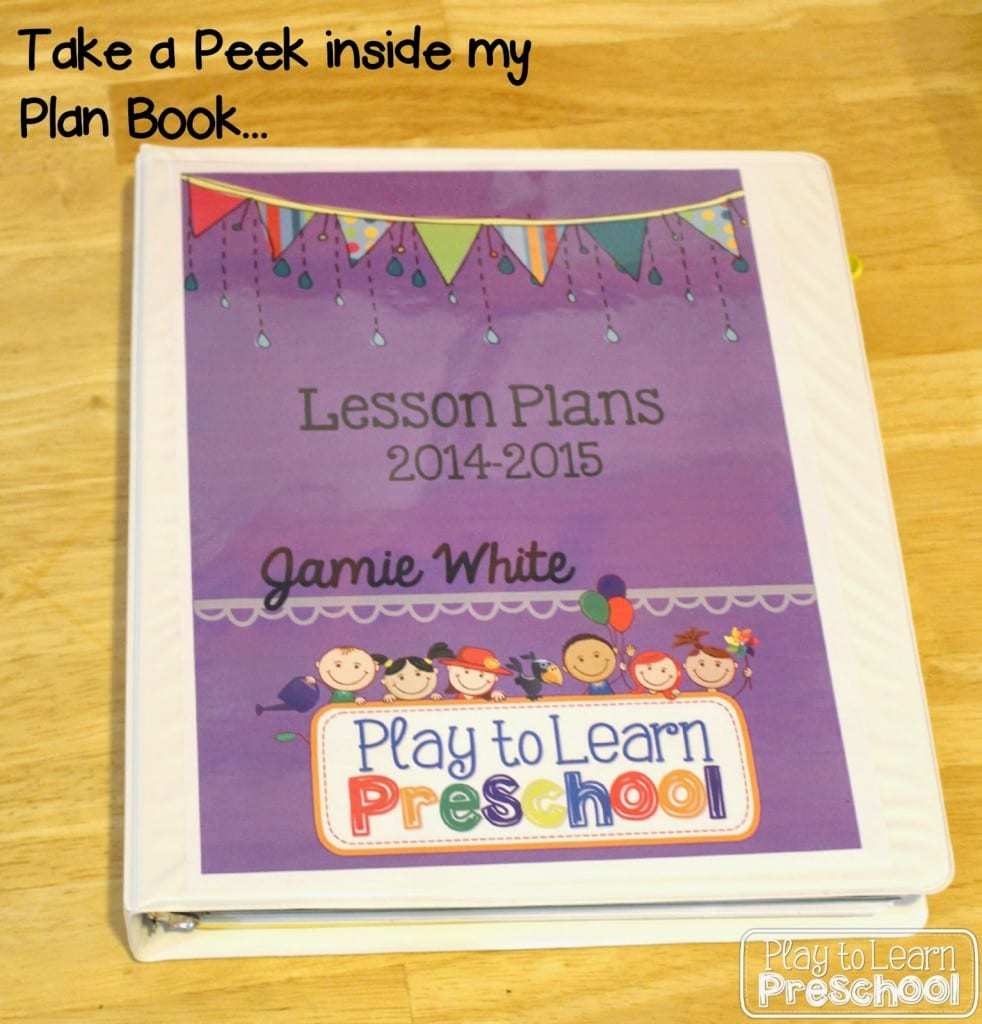 A Look Inside My Plan Book - Play To Learn