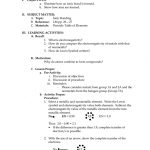 A Semi Detailed Lesson Plan In Kindergarten I. Objective