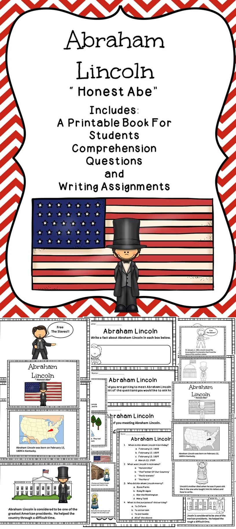 Abraham Lincoln | Social Studies Lesson Plans, Teaching