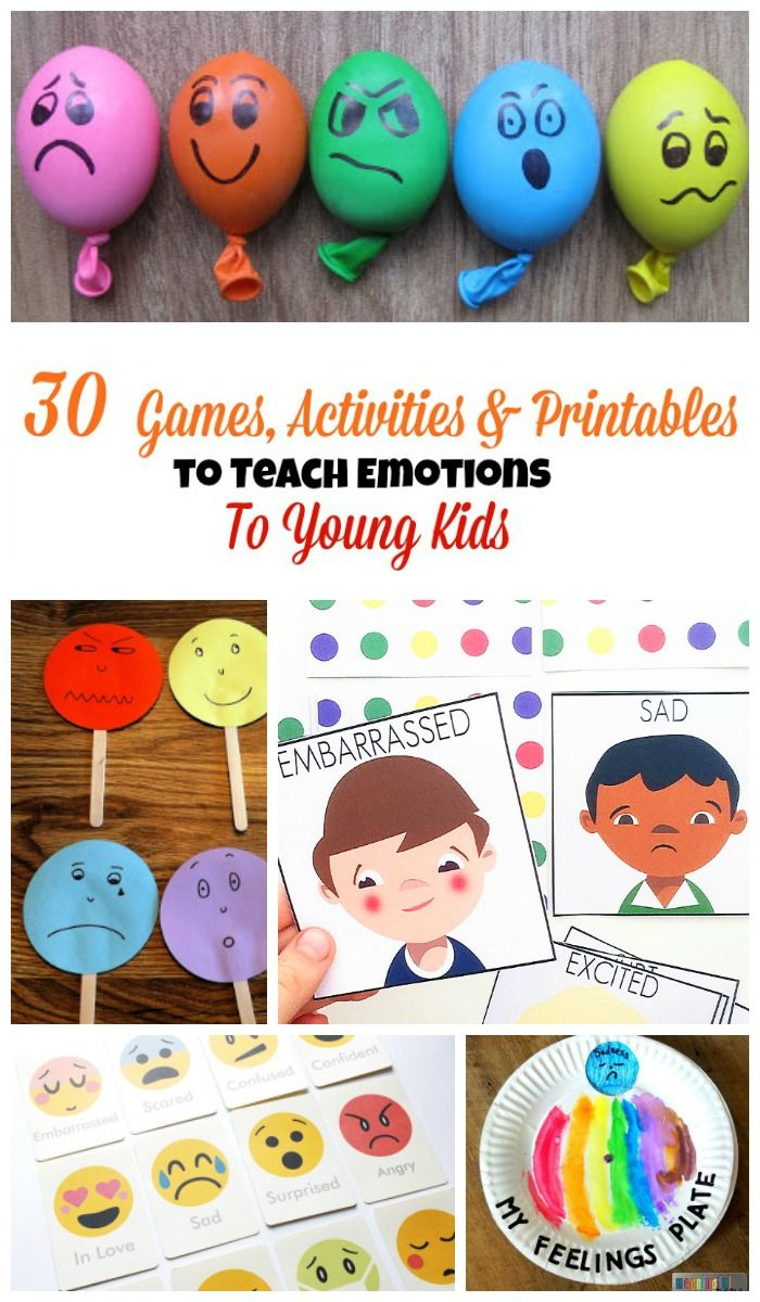 Activities To Teach Kids Emotions | Emotions Preschool