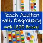 Addition With Regrouping With Lego Bricks | Lego Math