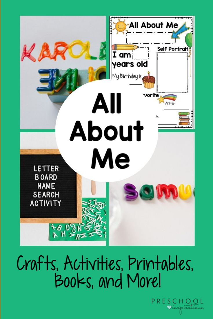 All About Me Ideas And Activities For Preschool - Preschool