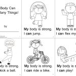 All About Me 'my Body' Emergent Reader : Preschool Reading