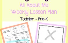 All About Me Lesson Plans For Toddlers
