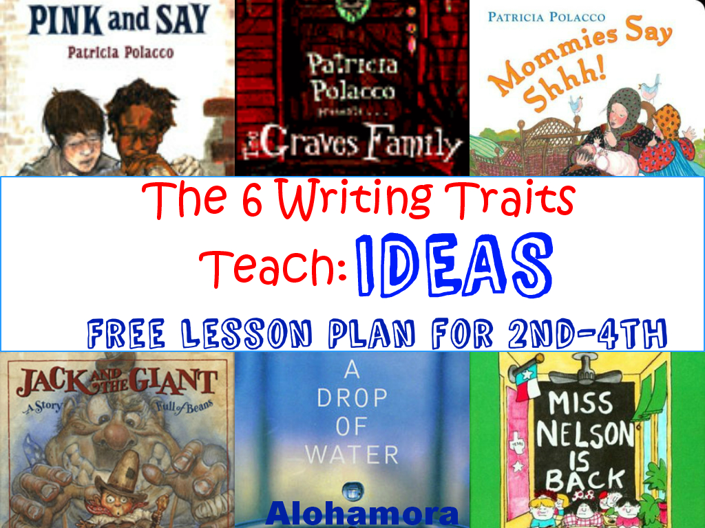 Alohamora: Open A Book: Free Lesson Plan For 6 Writing