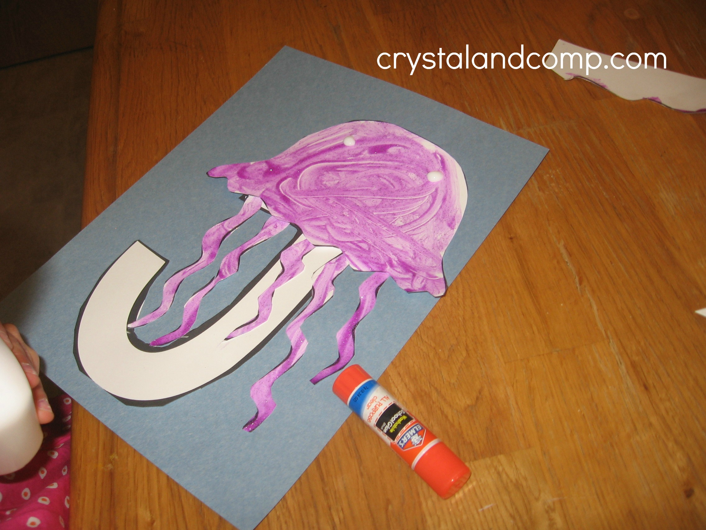 Alphabet Activities For Preschoolers: J Is For Jelly Fish