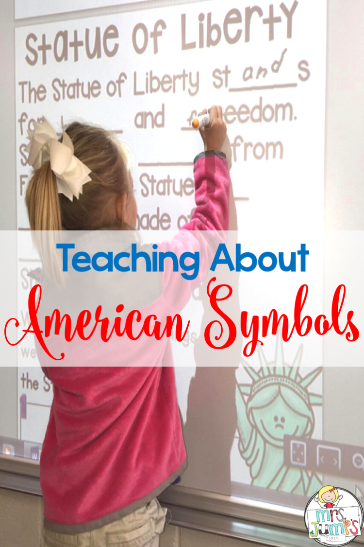 American Symbols For Kids In Kindergarten And First Grade