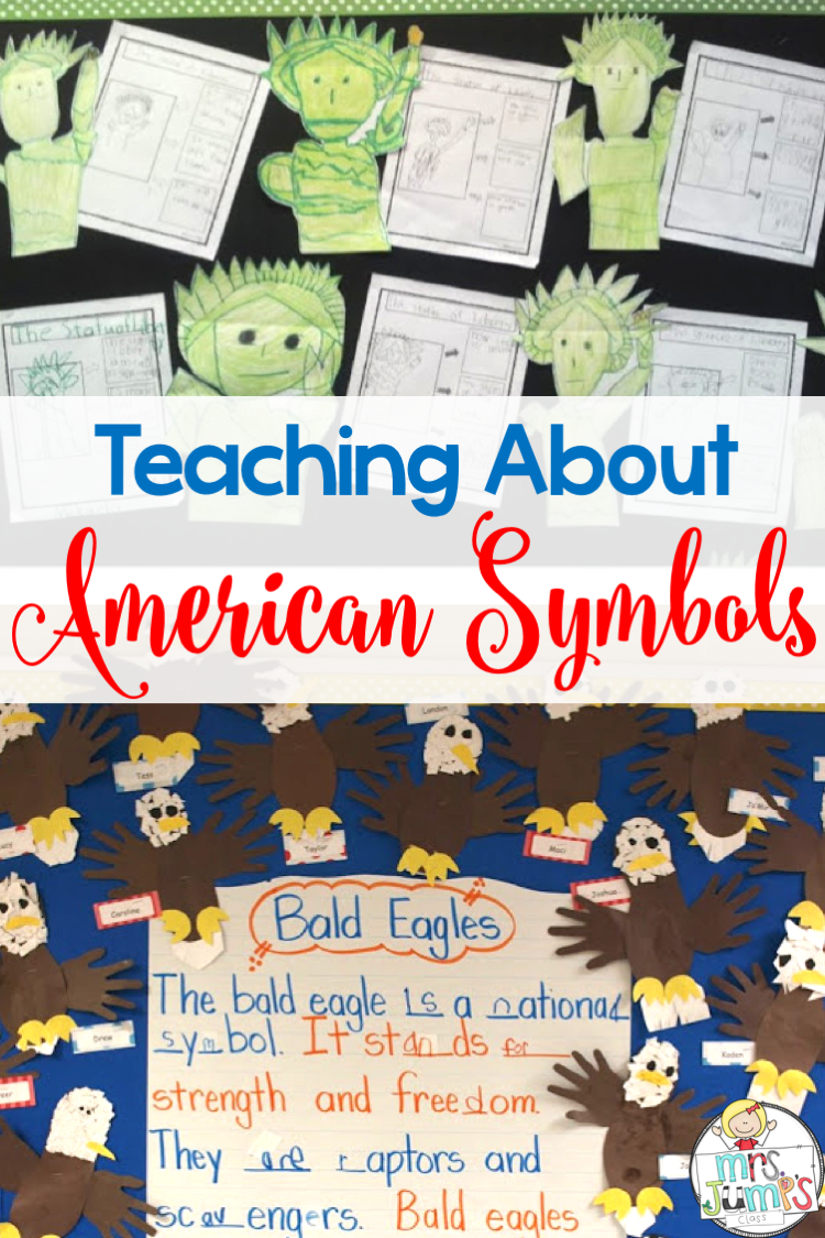 American Symbols For Kids In Kindergarten And First Grade