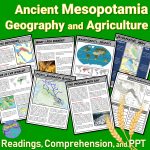 Ancient Mesopotamia Geography Reading & Comprehension