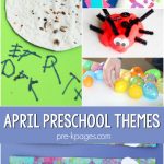 April Preschool Themes   Pre K Pages